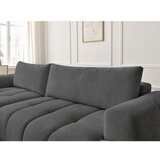 Bobochic Paris Temno siva raztegljiva/s prostorom za shranjevanje kotna sedežna garnitura (levi kot/z ležalnikom) Fuji – | Shoptok.si