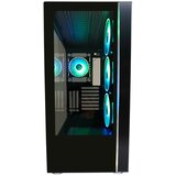 LC-Power Case Gaming 808B Midi-ATX, black, HD Audio, 4x 120mm ARGB fan, 1x USB-C | Eponuda.ba