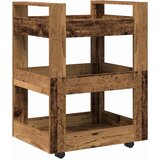  Kuhinjski kolica Drvo hrasta 60 x 45 x 80 cm Konstruirano drvo | shoptok.hr