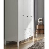 Hanah home drveni beli ormar frn 20013 | ePonuda.com