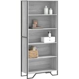 Ormarić za knjige boja hrasta 80x31x169 cm konstruirano drvo | shoptok.hr