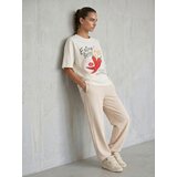 Sinsay Pamučna majica s printom čilija | shoptok.hr