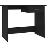  Radni stol crni 100 x 50 x 76 cm od konstruiranog drva | Eponuda.ba