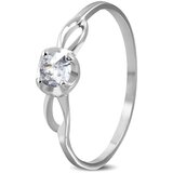 Kesi Wedding stone surgical steel engagement ring Cene