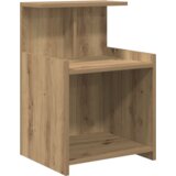 vidaXL omarice za posteljo 2 kosa Artisanski hrast 40x35x60 cm Inženirski les | Shoptok.si