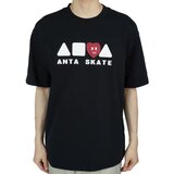 Anta Muška majica kratkih rukava SS Tee, Crna