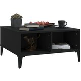  Stolić za kavu crni 60 x 60 x 30 cm od iverice | shoptok.hr