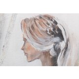 Slikana slika na platnu žena 40x120 cm