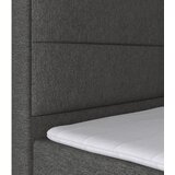 MID.YOU postelja boxspring 180 cm x 200 cm , les, kovina, umetna masa, tekstil antracit | Shoptok.si