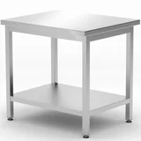 Centralna delovna miza s polico Budget Line 800 x 600 x 850 mm - 817100, (21389246)