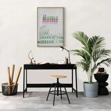  Slika - Rome in Watercolours (1 Part) Vertical 60x90 U prirodnom drvenom okviru | shoptok.hr