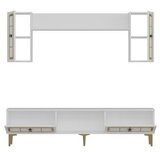 Hanah home tv polica orion white gold | Eponuda.com