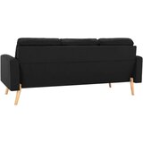  Sedežna garnitura 2-delna blago črna, (20910954) | Shoptok.si