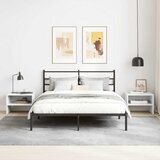  Noćni ormarić bijeli 40 x 30 x 30 cm od konstruiranog drva | shoptok.hr