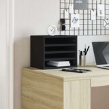  Organizator za pisalno mizo črn 36x26x29,5 cm inženirski les, (21413886) | Shoptok.si