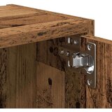 vidaXL Regal za knjige boja starog drva 40x24x77 cm konstruirano drvo | shoptok.hr