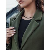 DStreet Women's autumn single-breasted coat MINTER olive | Shoptok.si