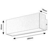 Rabalux zidna rasvjeta led 10W 970lm 4000K IP54 mataro bijela | shoptok.hr