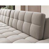 ELTAP Bež žametna raztegljiva kotna sedežna garnitura (levi kot/z ležalnikom) Blezalt – | Shoptok.si