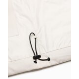 Ombre Men's winter jacket with detachable hood and cargo pockets - cream | ePonuda.com