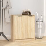 vidaXL Omarica za čevlje sonoma hrast 59x35x70 cm konstruiran les Cene