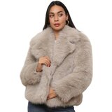 La Modeuse Plašči 73423_P173187 Bež | Shoptok.si
