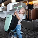  otroški skiro s kovčkom luggage junior mint | Shoptok.si