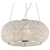 Ideal Lux kristalni luster pasha 10xE14/40W/230V, prečnik 55 cm, hrom | Eponuda.com