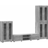  Set TV komoda FLORIN 3 kom. Siva Sonoma Konstruirano drvo | shoptok.hr