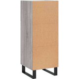 vidaXL Komoda boja hrasta sonome 34 5x34x90 cm od konstruiranog drva | shoptok.hr