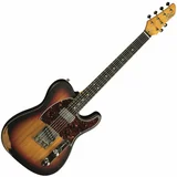 Eko guitars tero relic sunburst