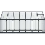  Rastlinjak v vrtu z vrati Antracit 183,5 x 423,5 x 207 cm, (5000288597) | Shoptok.si