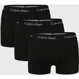 Boksarice COTTON STRECH LOW RISE TRUNK X 3 Črna