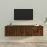  3-dijelni set TV ormarića boja smeđeg hrasta konstruirano drvo | shoptok.hr