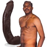 Doc Johnson Dredd Realistic ULTRASKYN Dildo 13.5"/34cm Chocolate Cene
