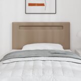  Naslon za glavu Plain Design Cappuccino 90 cm Umjetna koža | shoptok.hr