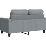  Dvosjed od tkanine svjetlosivi 120 cm | Eponuda.ba