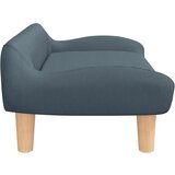 Krevet za pse tamnosivi 70x40x24 cm od tkanine | Eponuda.com