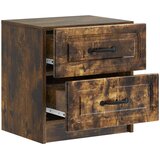  Noćni ormar s ladicama 2 pcs Dimljeni hrast 43 x 34,5 x 44,5 cm | shoptok.hr