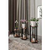 Hanah home Postolje za cveće Flower Desk Square, Orah | ePonuda.com
