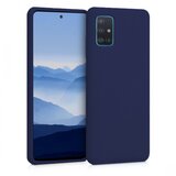  Silikonski ovitek za Samsung Galaxy A71 A715 - mat moder Cene
