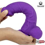 INTOYOU Liketrue realistični dvoslojni dildo 20cm, ljubičasta | shoptok.hr