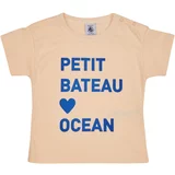 Petit Bateau Majice s kratkimi rokavi FAON Bež