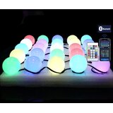 Aigostar LED RGBIC dekorativni lanac 25xLED/5W/USB 10 m vi&amp;scaron;ebojni Slike