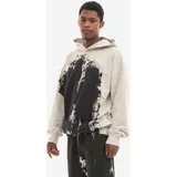 A-COLD-WALL* Bombažen pulover Relaxed Studio Hoodie moški, črna barva, s kapuco