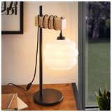 Brilagi Stona lampa NUBILA 1xE27/40W/230V braon/crna/bela Cene