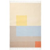 Mette Ditmer Denmark Žuta /plava deka 125x190 cm Brick – Cijene