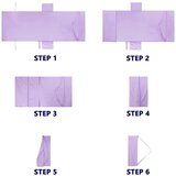 vidaXL Ručnici za ležaljku 2 pcs Ljubičasta 210 x 75 cm | shoptok.hr