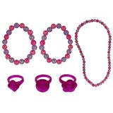 Pink Dresser Beauty Set with Mirror Lights Sounds | shoptok.hr