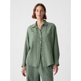 GAP Oversize Muslin Shirt - Women Cene